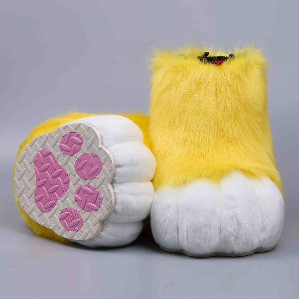 Yellow Fursuit Feet